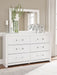 Maeling - Six Drawer Dresser - Stylish Home Furniture