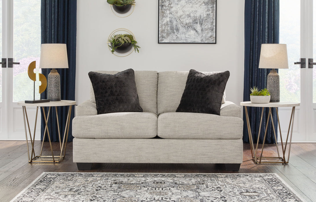 Vayda - Loveseat - Pebble - Stylish Home Furniture