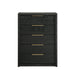 South Bend - Chest - Black - Stylish Home Furniture