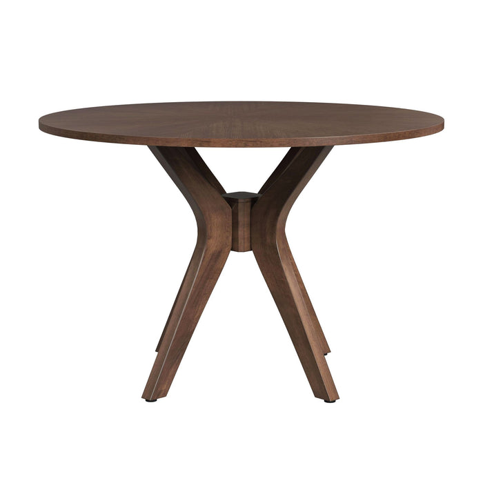Santa Barbara - Round Dining Table - Walnut - Stylish Home Furniture