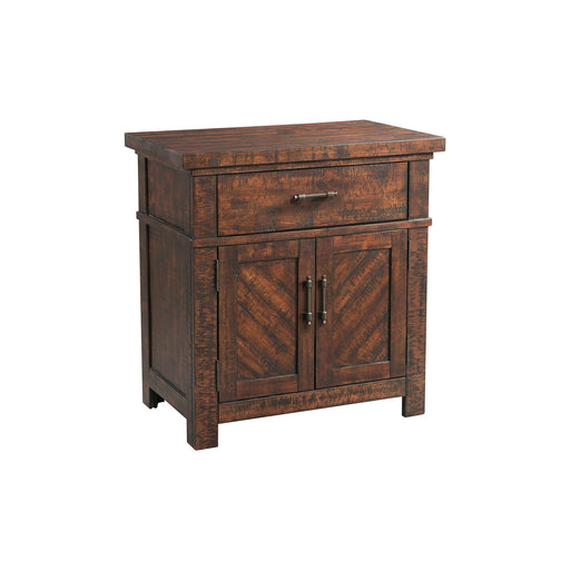 Jax - Nightstand - Walnut - Stylish Home Furniture