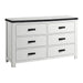 Wade - Youth 6-Drawer Dresser - Stylish Home Furniture