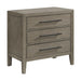 Versailles Contemporary - 3-Drawer Nightstand - Stylish Home Furniture