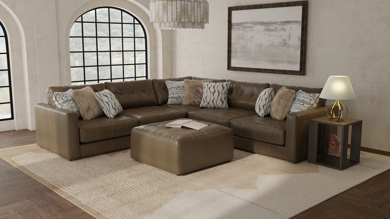 Siena - Modular Sectional And Cocktail Ottoman - Stylish Home Furniture