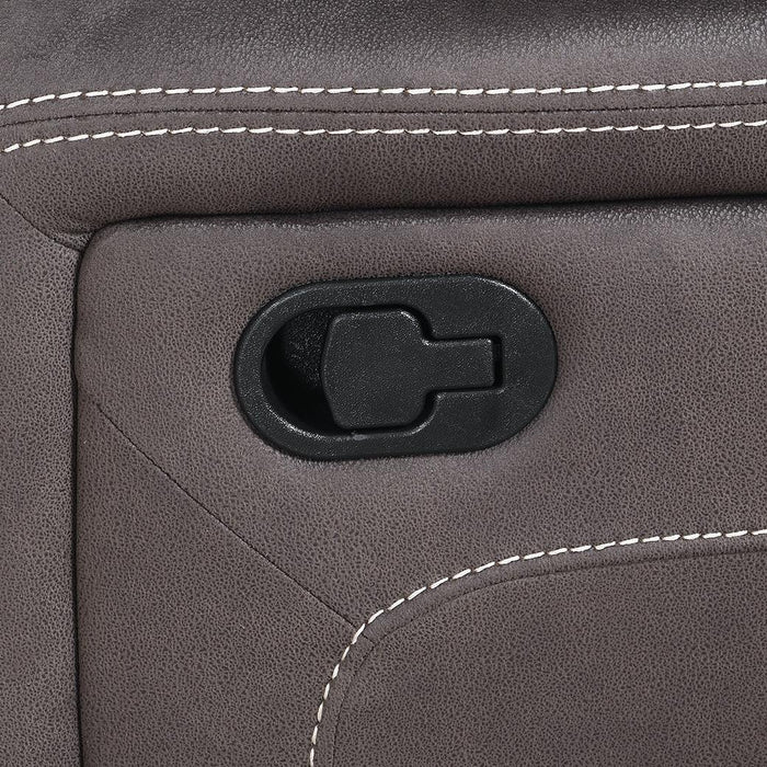 U90 - 3 Piece Reclining Sectional - Brown