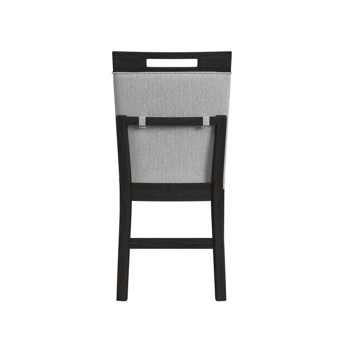 Transcend - Counter Side Chair (Set of 2) - Charcoal - Stylish Home Furniture