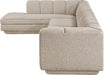 Modari - Sectional - Beige - Stylish Home Furniture