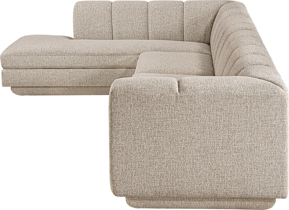 Modari - Sectional - Beige - Stylish Home Furniture