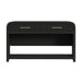Ridgemont - Sofa Table With Bottom Shelf - Black With Grain - Stylish Home Furniture