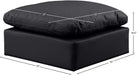 Indulge - Faux Leather Ottoman - Stylish Home Furniture