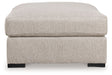 Ballyton - Oversized Accent Ottoman - Sand - Stylish Home Furniture