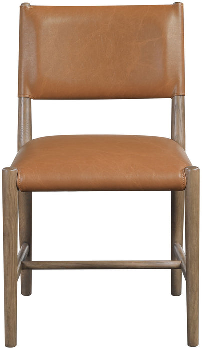 Andie - Upholstered Dining Chair (Set of 2) - Brown Base