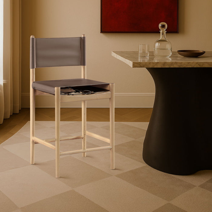 Rawlins - Counter Stool - Natural Frame