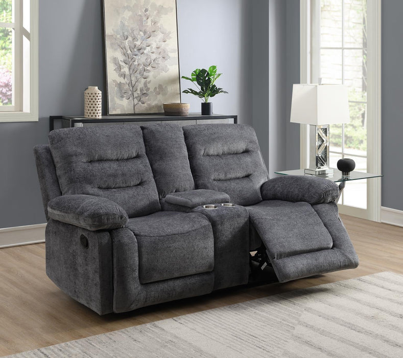 U152 - Motion Loveseat - Gray