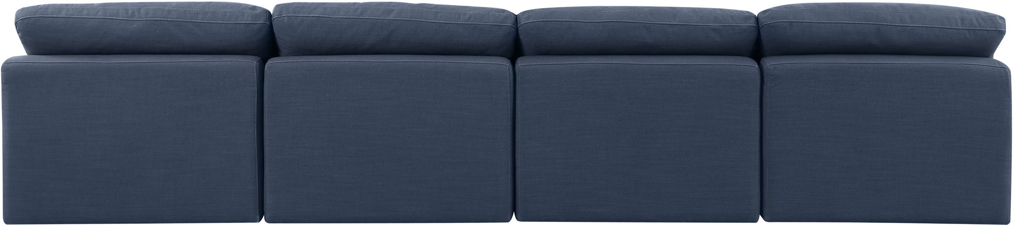 Indulge - Linen 4 Seat Modular Armless Sofa - Stylish Home Furniture