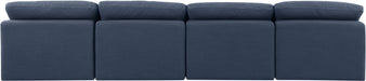 Indulge - Linen 4 Seat Modular Armless Sofa - Stylish Home Furniture