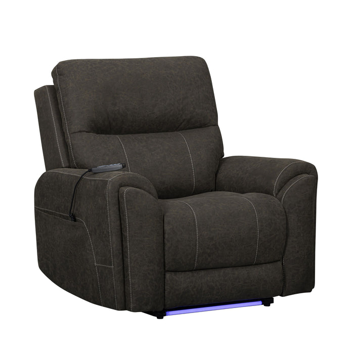 Gaia - Auto Glider Recliner With Power Headrest & Footrest - Stylish Home Furniture