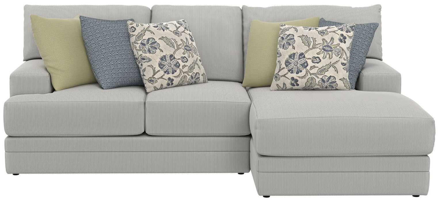 Stockbridge - Sectional With Comfort Coil Seating And 9 Accent Pillows Included - Stylish Home Furniture