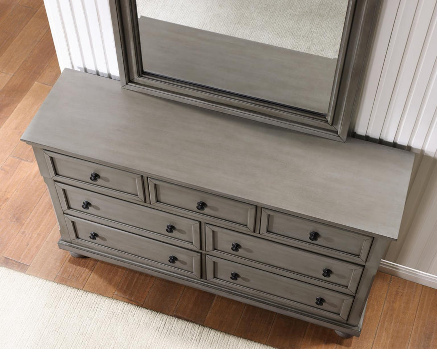 B070 - Dresser - Light Gray