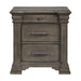 Kings Court - 3-Drawer Nightstand (Sliding Top) - Stylish Home Furniture