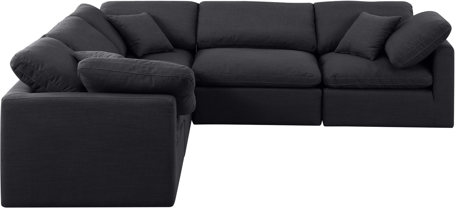 Indulge - Linen 5 Piece Modular Corner Sectional - Stylish Home Furniture