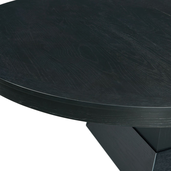 Maddox - Oval Dining Table - Black - Stylish Home Furniture