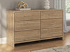 Gramburg - Six Drawer Dresser - Stylish Home Furniture