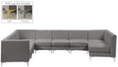 Alina - 8 Piece Velvet Modular Sectional - Stylish Home Furniture