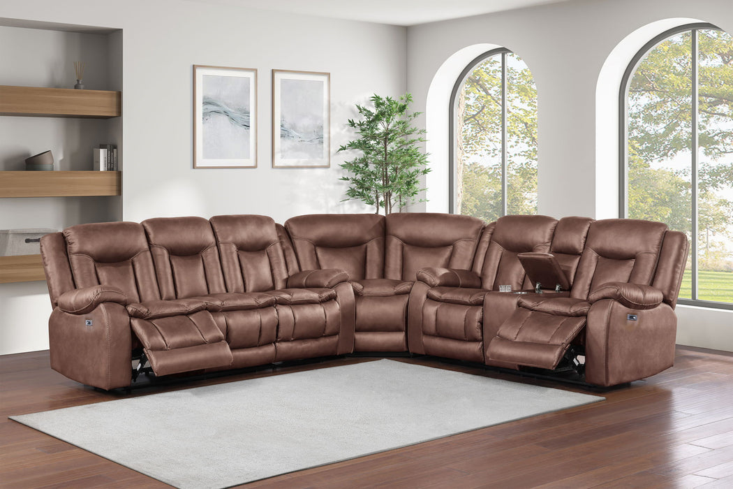 Morello - 3 Piece Manual Sofa/Loveseat/Wedge - Stylish Home Furniture