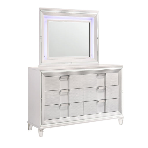 Twenty Nine - 6-Drawer Dresser With Mood Lighting Mirror - Stylish Home Furniture