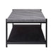 Linea - 3 Piece Occasional Set (1 Coffee & 2 End Tables) - Dark Gray - Stylish Home Furniture