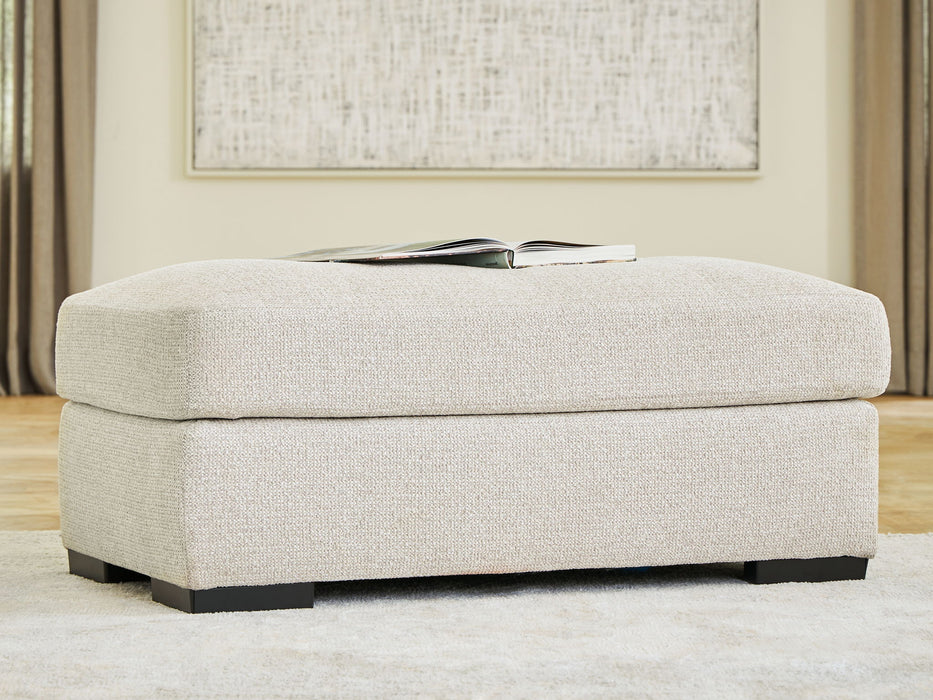 Conlee-Pike - Ottoman - Linen - Stylish Home Furniture