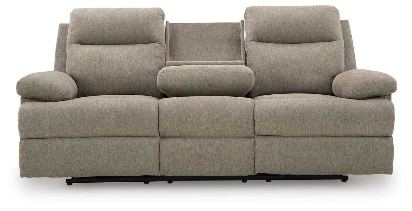 Side-Swipe - Reclining Sofa With Drop Down Table