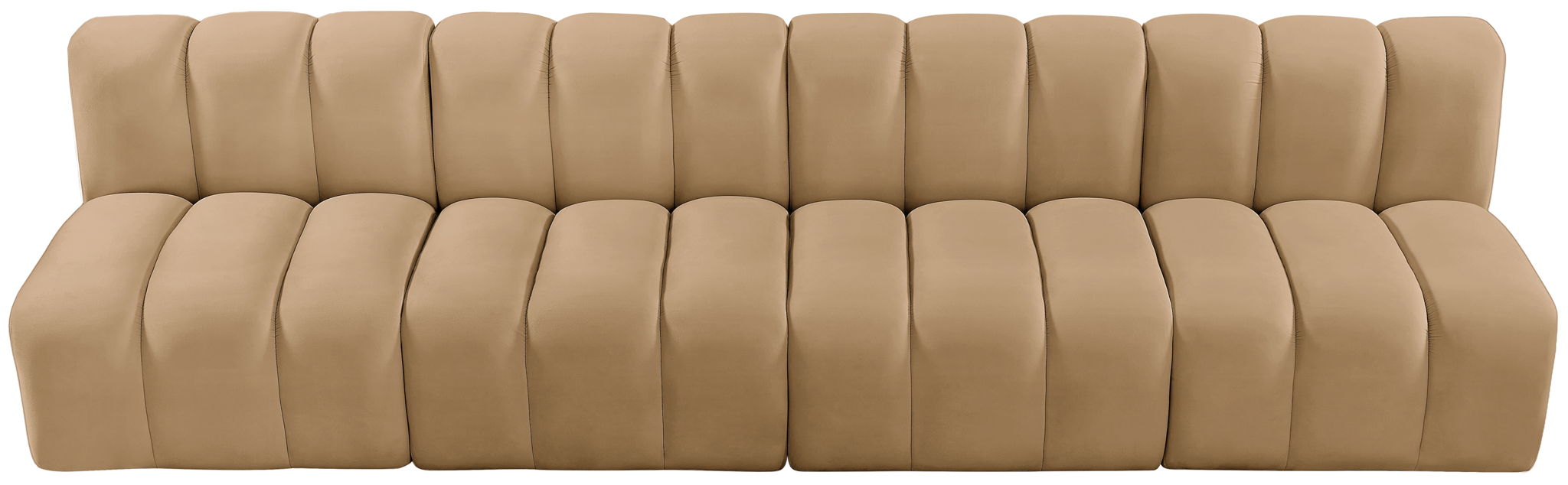 Arc - Velvet 4 Seats Modular Sofa
