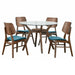 Oscar - Round Glass Dining Table Set - Stylish Home Furniture