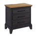 Montrose - Nightstand With Charger & Sensor Light - Espresso & Brown - Stylish Home Furniture
