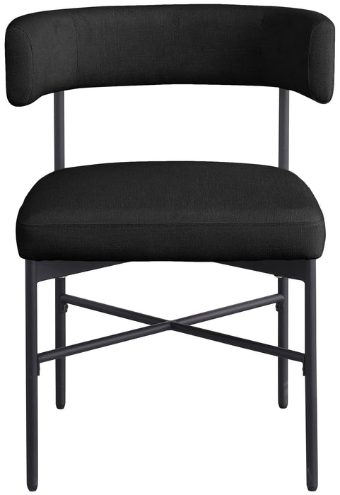 Rivage - Durable Dining Chair With Black Frame (Set of 2)
