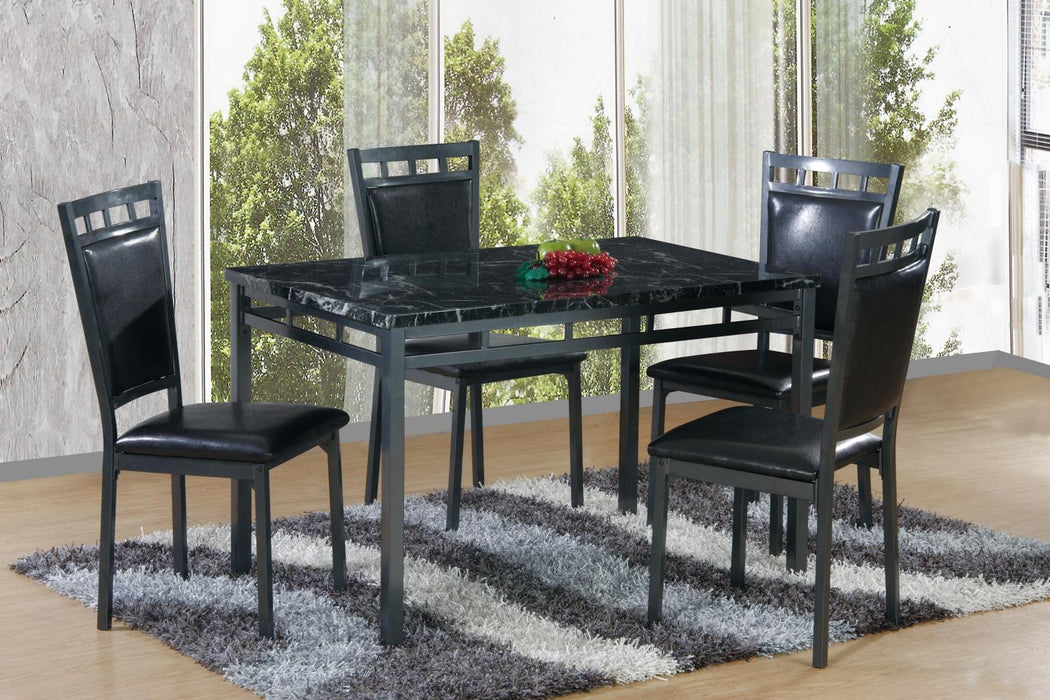 D681 - Dinette Table - Black - Stylish Home Furniture