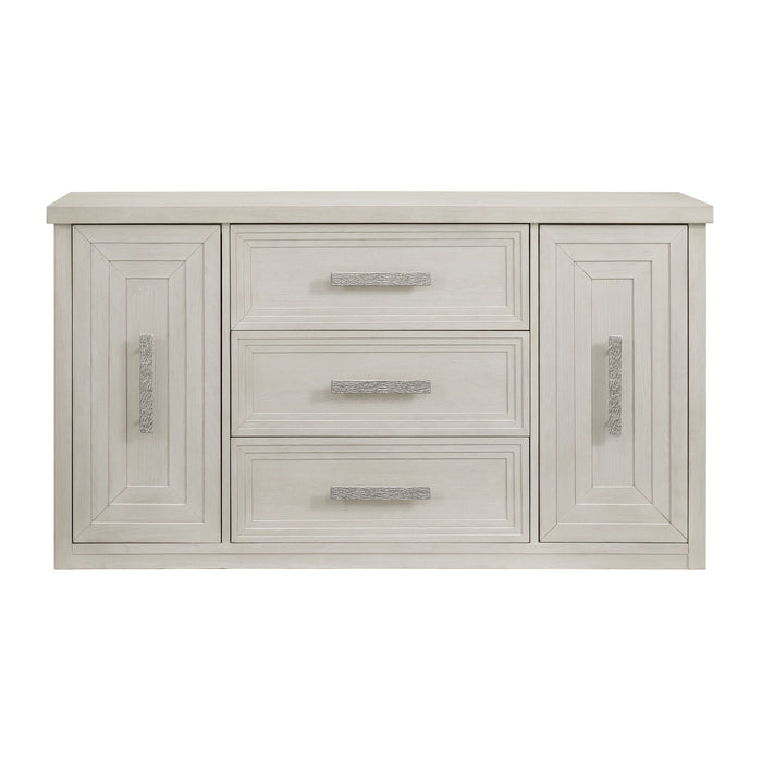 Avalanche - Server - Antique White - Stylish Home Furniture