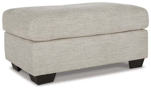 Vayda - Ottoman - Pebble - Stylish Home Furniture