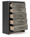 Broachmyn - Five Drawer Chest - Stylish Home Furniture