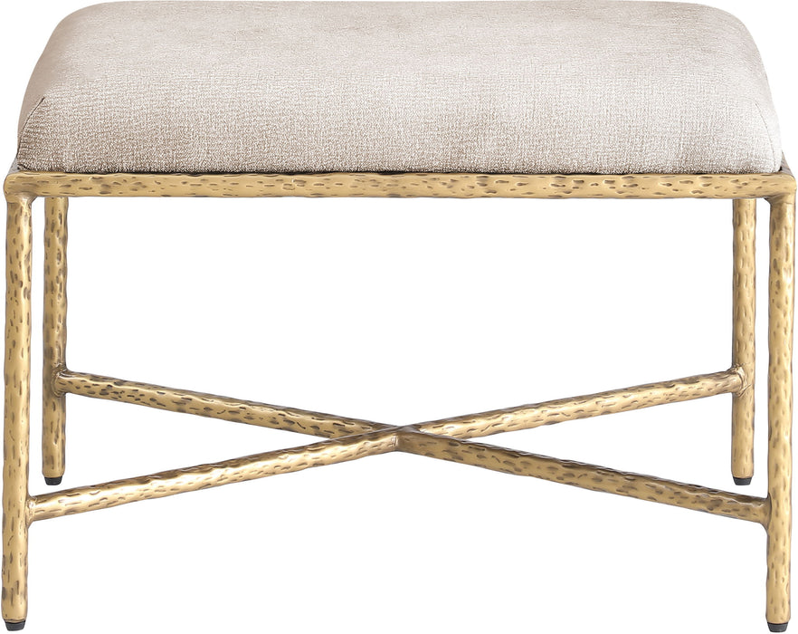Valley - Bench With Gold Frame