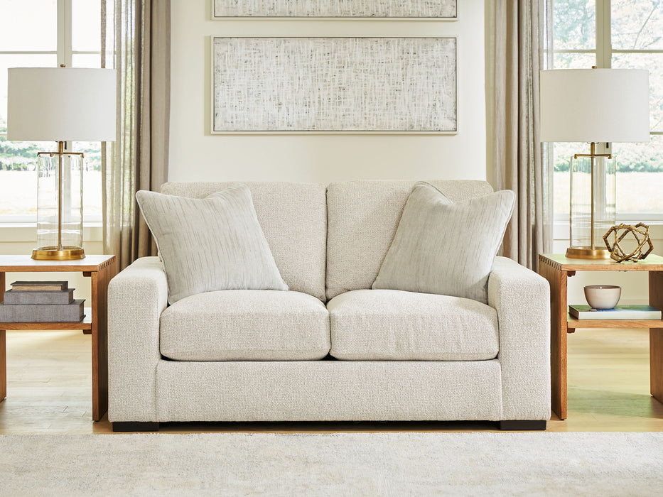 Conlee-Pike - Loveseat - Linen - Stylish Home Furniture