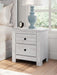 Makidern - Two Drawer Night Stand - Stylish Home Furniture