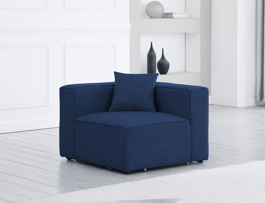 Cube - Linen Corner Chair - Stylish Home Furniture