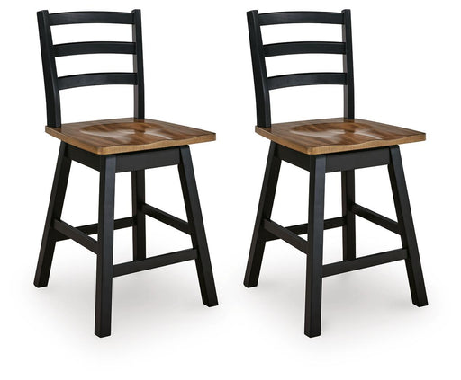 Wildenauer - Swivel Stool (Set of 2) - Stylish Home Furniture