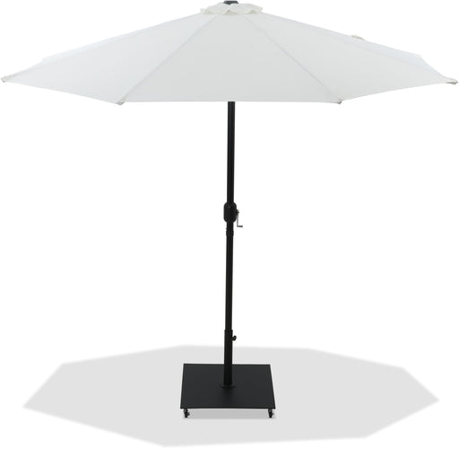 Fiji - Aluminum Patio Umbrella With Square Black Base