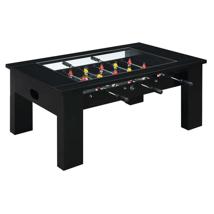 Giga - Foosball Table (Ssg-110601) - Black - Stylish Home Furniture