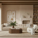 Modari - Sectional - Beige - Stylish Home Furniture