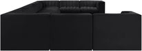 Rummi - Velvet Performance Fabric Upholstered 11 Piece Modular Sectional - Stylish Home Furniture